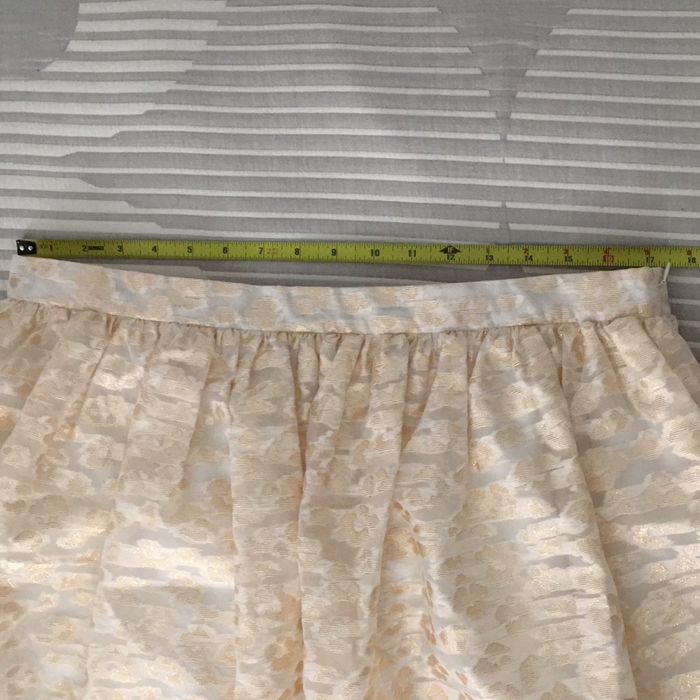 Anthropologie Pankaj & Nidhi Burnout Shimmer Maxi Skirt - Picture 12 of 14